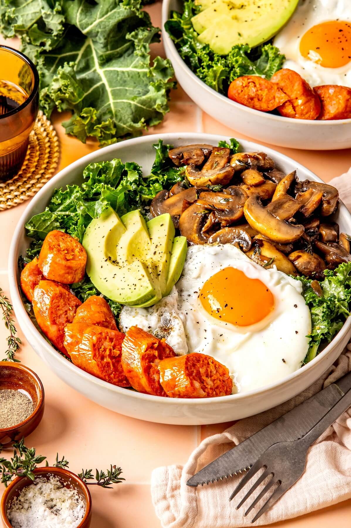 Craft the Perfect Savory Breakfast Bowl: Customizable & Meal Prep Ready